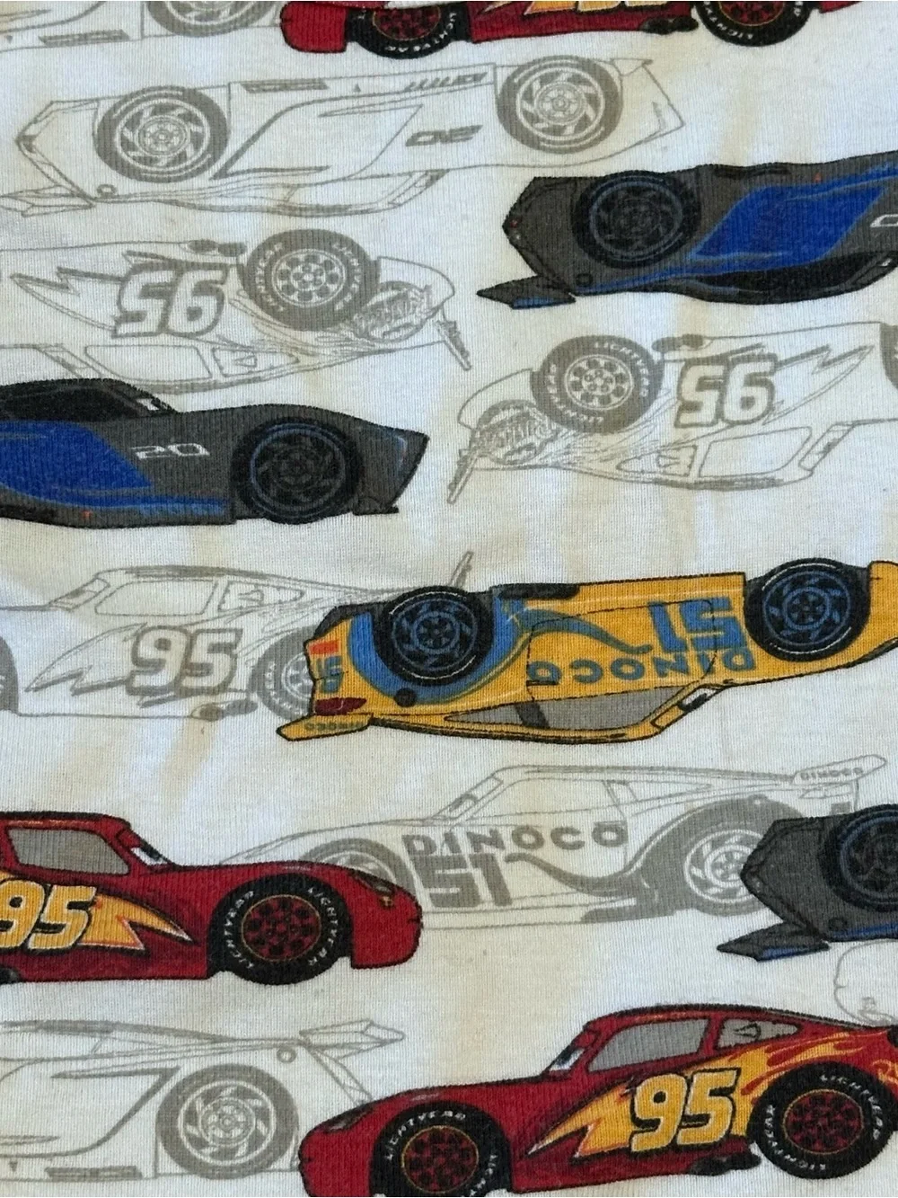 3T GAP Disney Cars Lightning McQueen pajamas